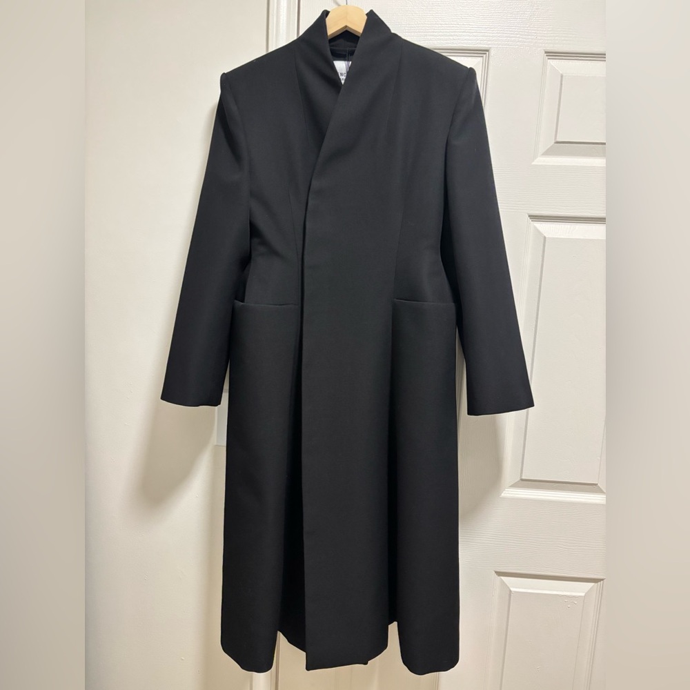 Balenciaga Black Hourglass Coat